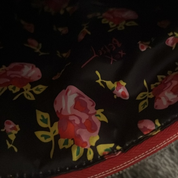 Betsey Johnson Red Hearts Crossbody‎ Purse Bag New Without tags - Picture 3 of 5